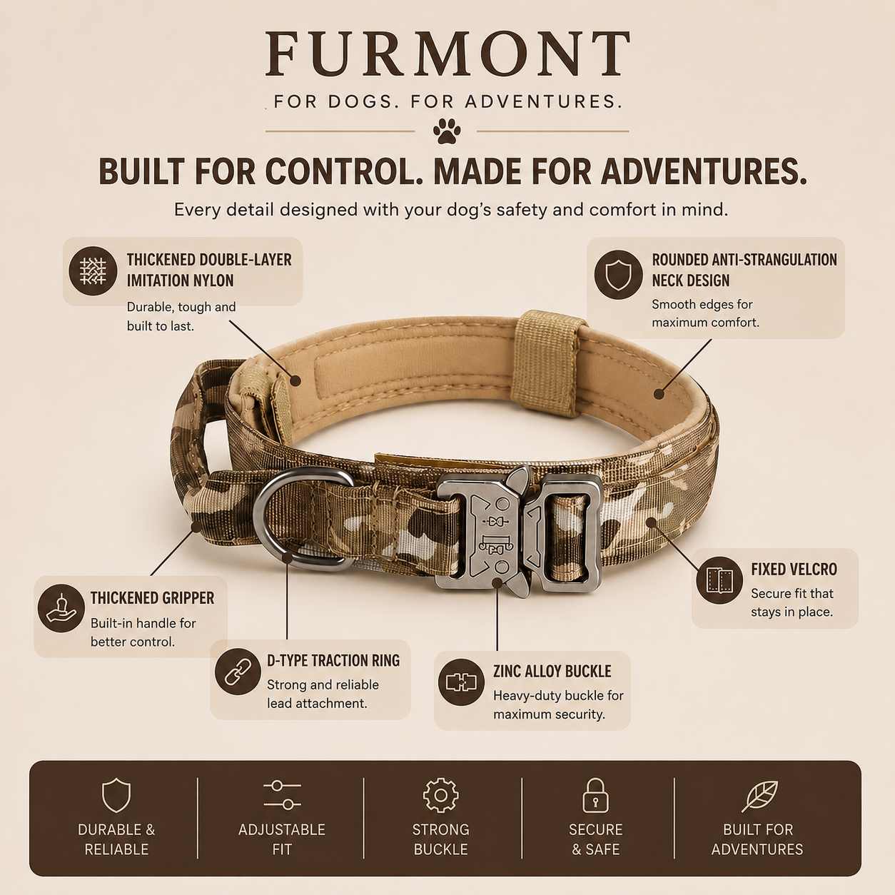 Durable Training Collar