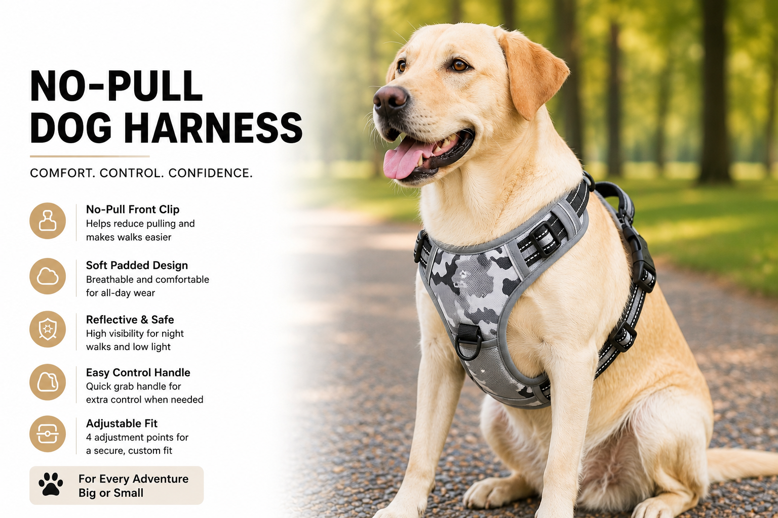 Furmont Premium No-Pull Dog Harness