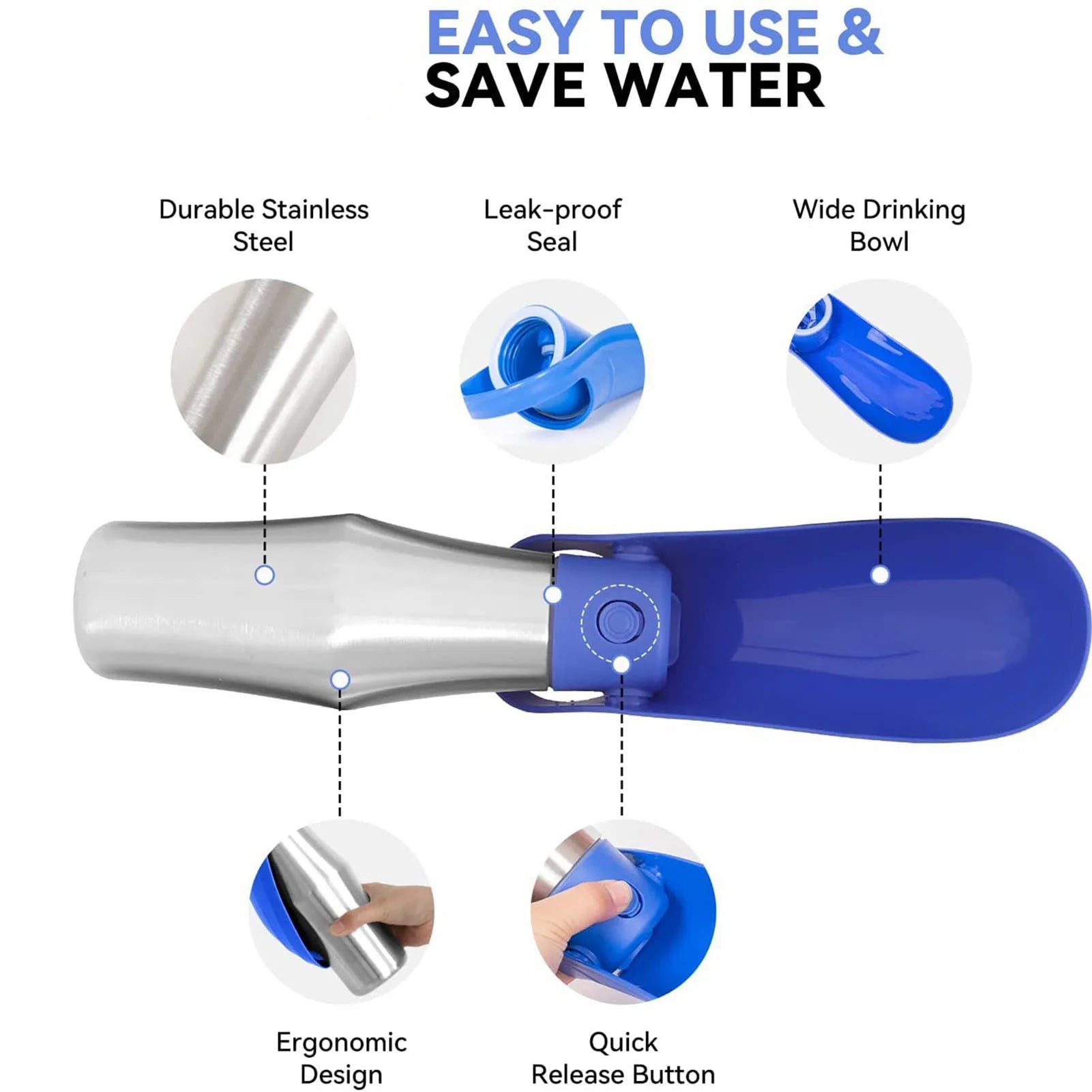 Adventure Travel Water Bottle